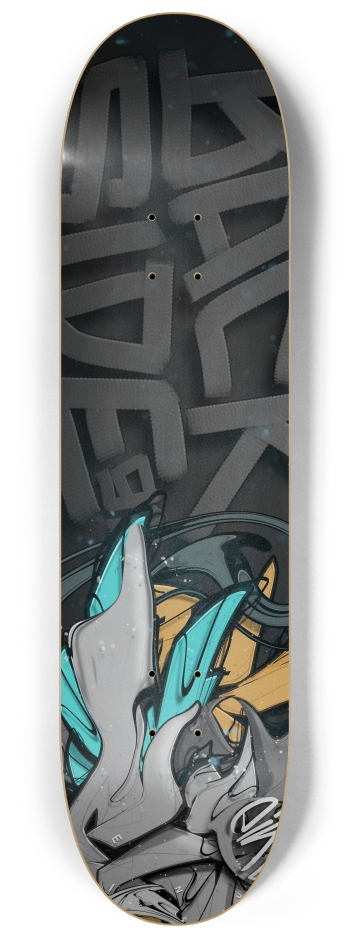 enjoy the backside of life 8-1/4 Skateboard Deck