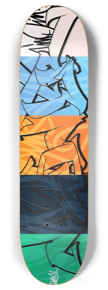 NEUNER 8 Inch Skateboard Deck