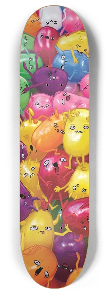 Bean Busy 8 Inch Skateboard Deck