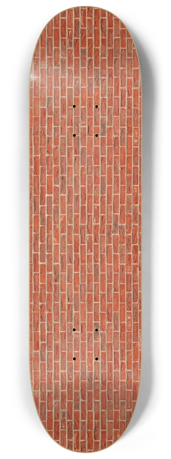 Brick Wall Landscape 8-1/4 Skateboard Deck