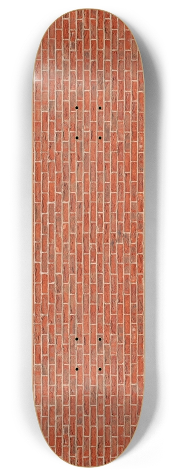Brick Wall Landscape 8 Inch Skateboard Deck