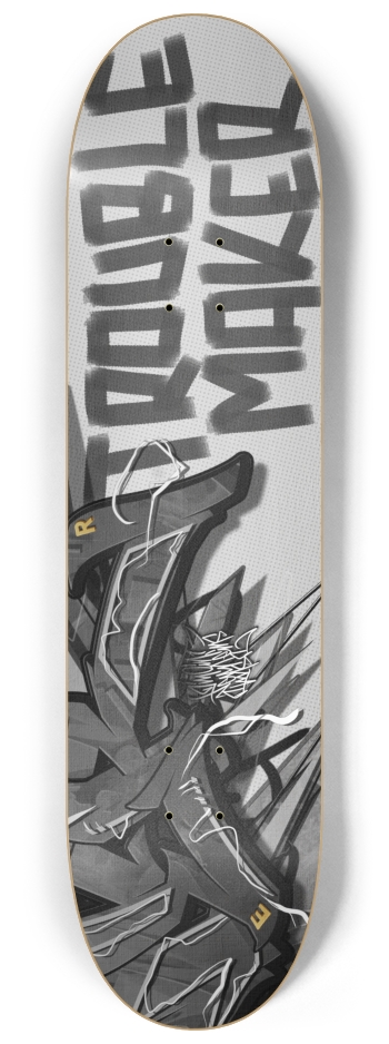Troublemaker 1/3 8-1/4 Skateboard Deck
