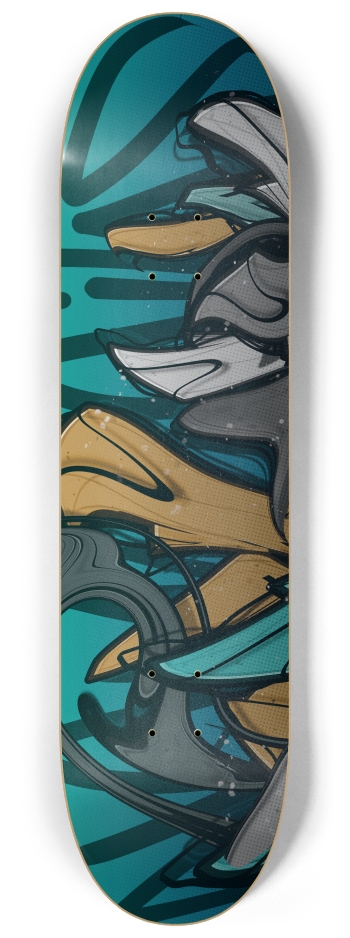 Ocean clutch 8-1/4 Skateboard Deck