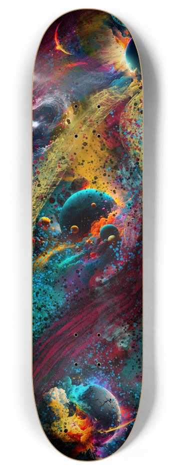 Axiom Universes 8 Inch Skateboard Deck