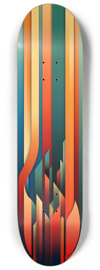Abstraction 8-1/4 Skateboard Deck