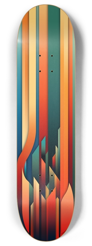 Abstraction 8 Inch Skateboard Deck