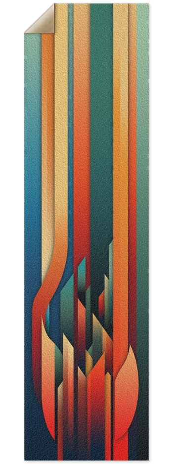 Abstraction 9 x 33 Inch Griptape