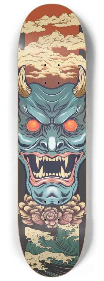 Hannya 8-1/4 Skateboard Deck