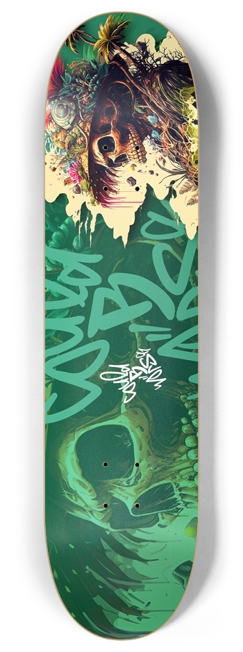 Vacationsaur 2 8 Inch Skateboard Deck