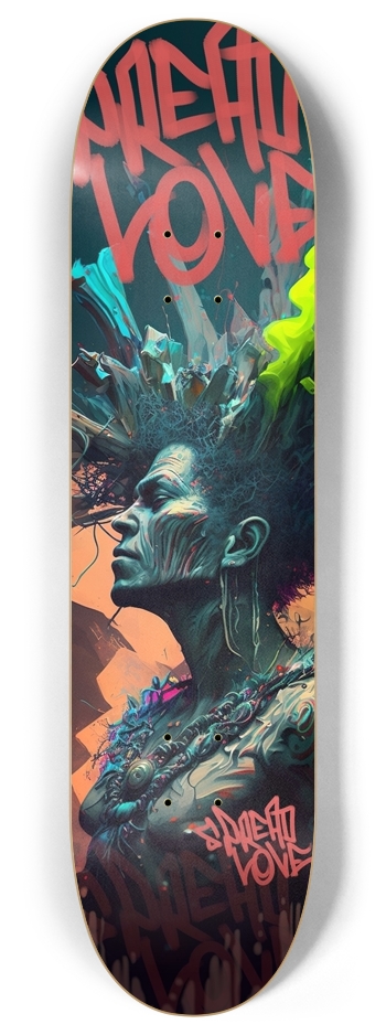 Spread Love 8 Inch Skateboard Deck