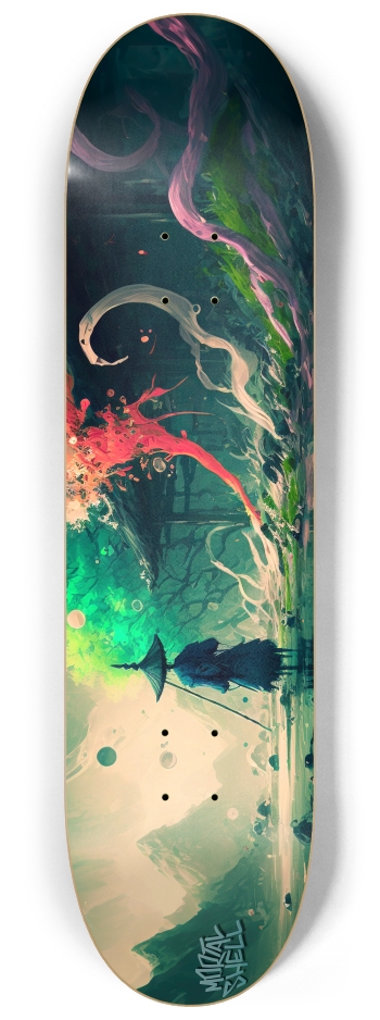 Mortal Shell 8-1/4 Skateboard Deck