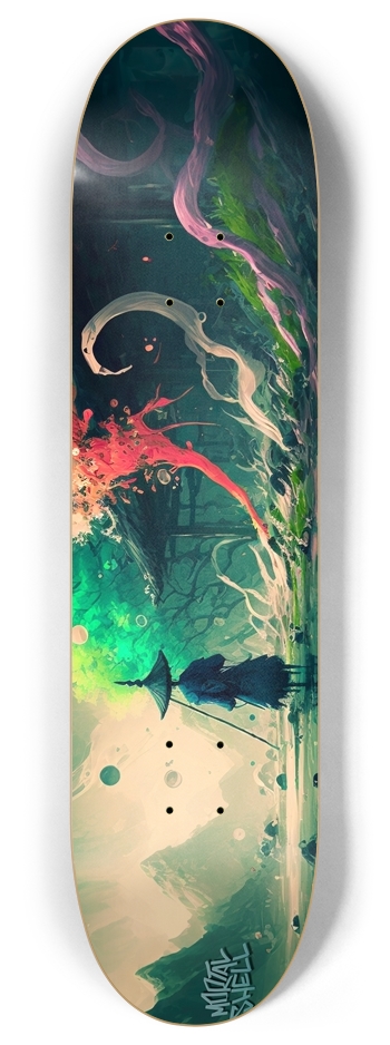 Mortal Shell 8 Inch Skateboard Deck