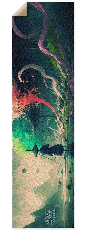 Mortal Shell 9 x 33 Inch Griptape