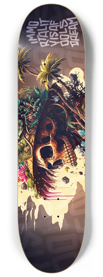 Vacationsaur 8-1/4 Skateboard Deck