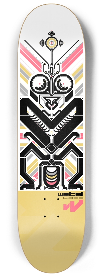 All Seeing Mantis 8-1/4 Skateboard Deck