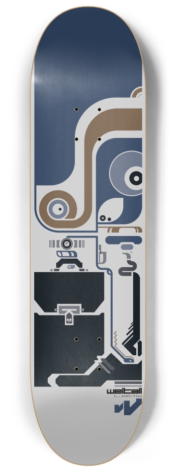 Day in the Machine 8-1/4 Skateboard Deck
