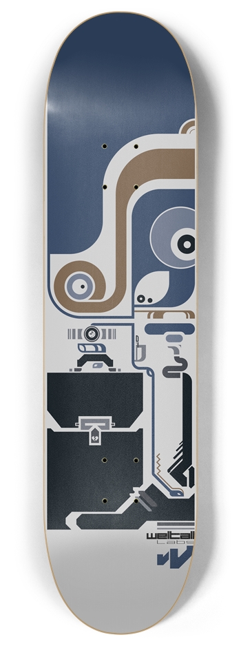 Day in the Machine 8 Inch Skateboard Deck