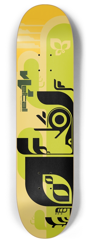 Arizona Desert Owl 8 Inch Skateboard Deck