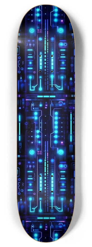 Atompunk 1 8 Inch Skateboard Deck