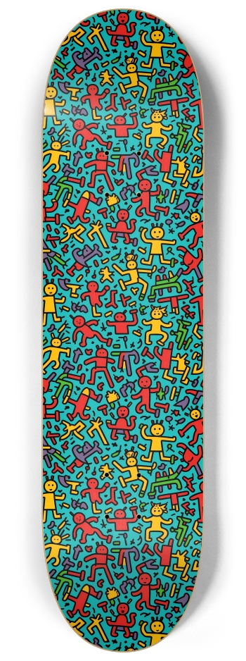 Retro Graffiti 1 8-1/4 Skateboard Deck