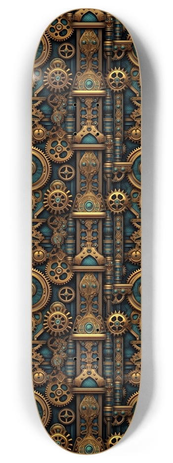 Steampunk 1A 8 Inch Skateboard Deck