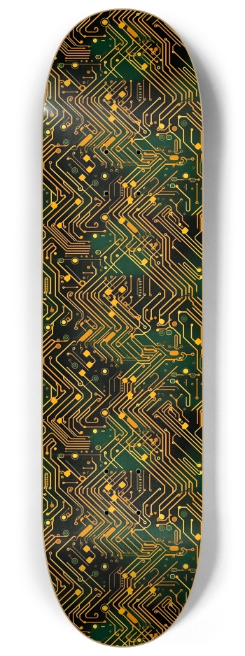 Circuit Board 2 8-1/4 Skateboard Deck