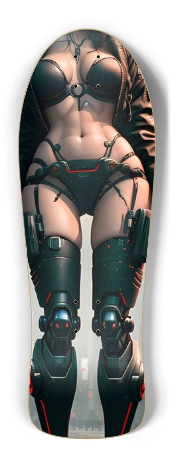 Cyberpunk Tokyo Girl 1 Old School Shape