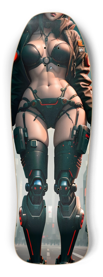 Cyberpunk Tokyo Girl 1 Shredder Shape