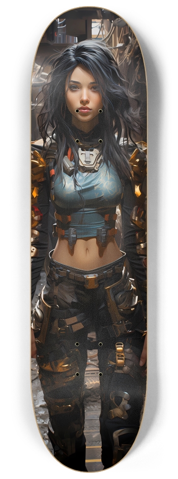 MechaGirl 2 8-1/4 Skateboard Deck