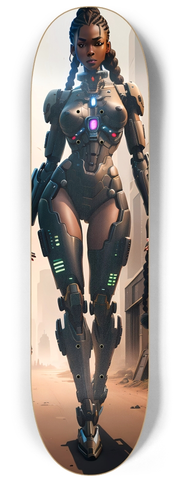 Battle Mech Girl 3 8-1/4 Skateboard Deck