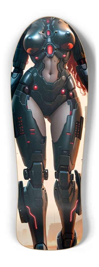 Battle Mech Girl 1 Old School Shape