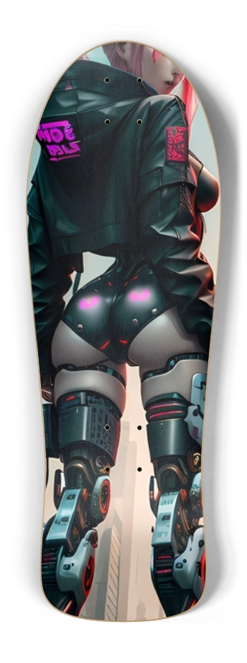 Cyberpunk Tokyo Girl 8 Old School Shape