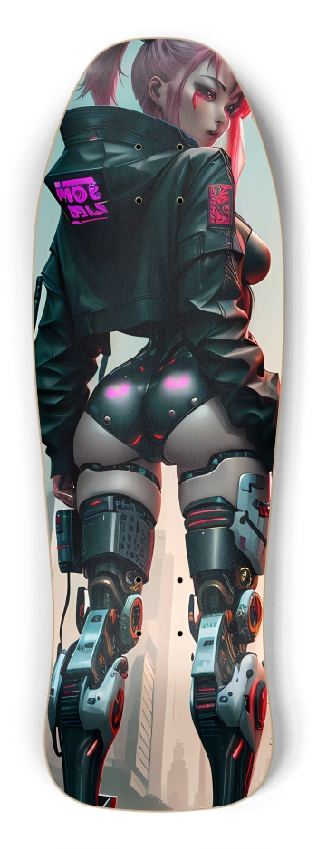 Cyberpunk Tokyo Girl 8 Shredder Shape