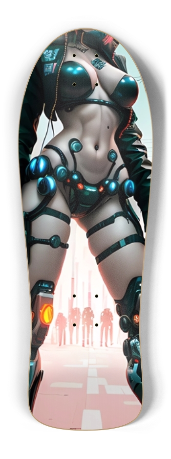 Cyberpunk Tokyo Girl 6 Old School Shape