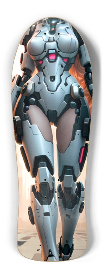 Battle Mech Girl 2 Old School Shape