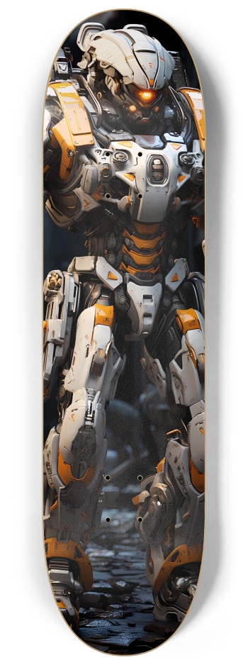 Battle Robot 1 8-1/4 Skateboard Deck