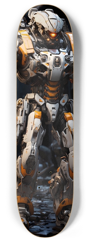 Battle Robot 1 8 Inch Skateboard Deck