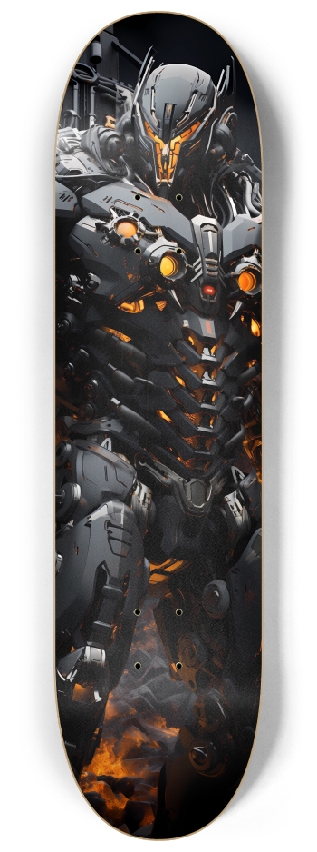 Battle Robot 3 8-1/4 Skateboard Deck