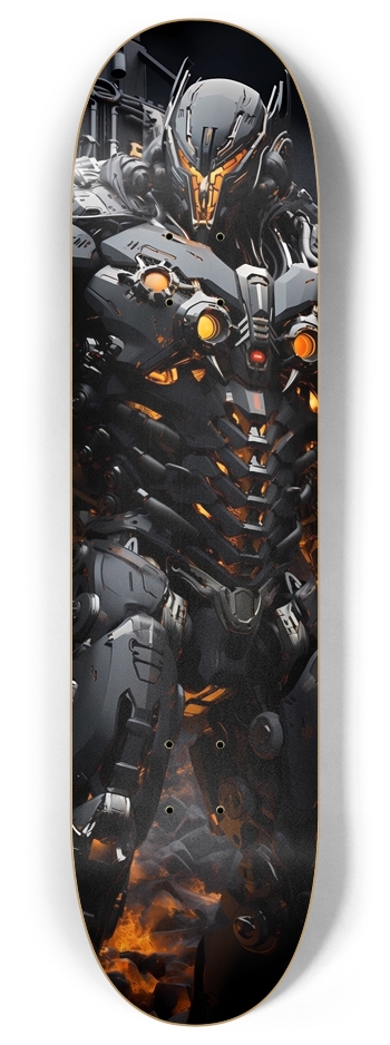 Battle Robot 3 8 Inch Skateboard Deck