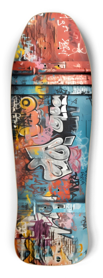 AI Generated Graffiti 2 Shredder Shape