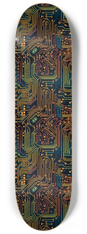 Circuit Board 3 8-1/4 Skateboard Deck