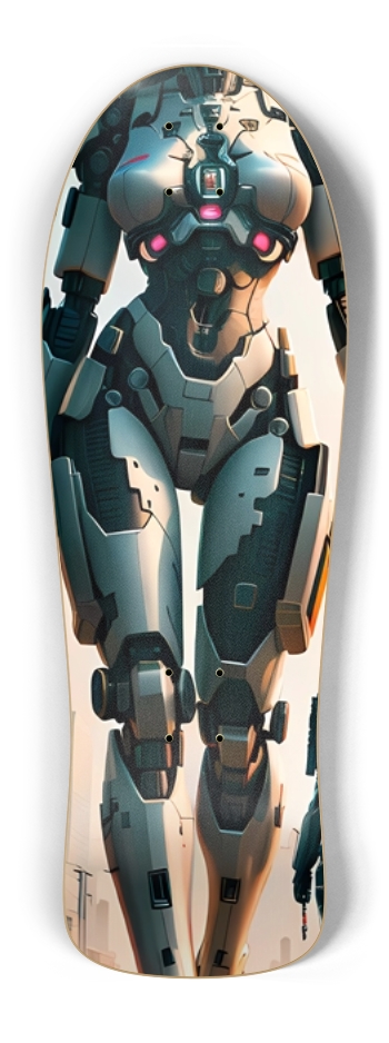 Battle Mech Girl 4 Old School Shape