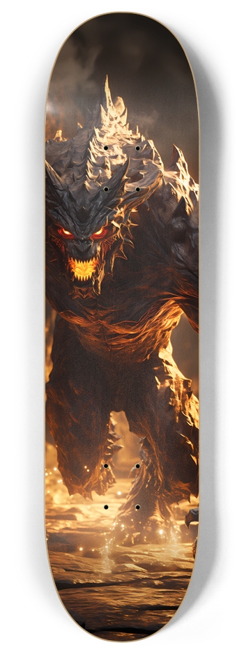 Fire Demon 1 8 Inch Skateboard Deck