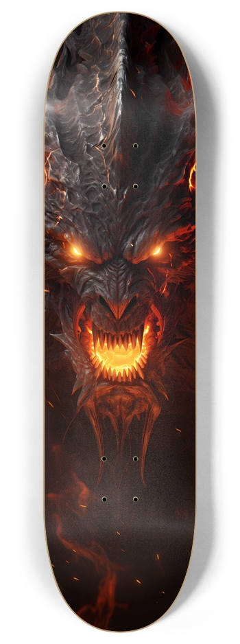 Fire Demon 3 8 Inch Skateboard Deck