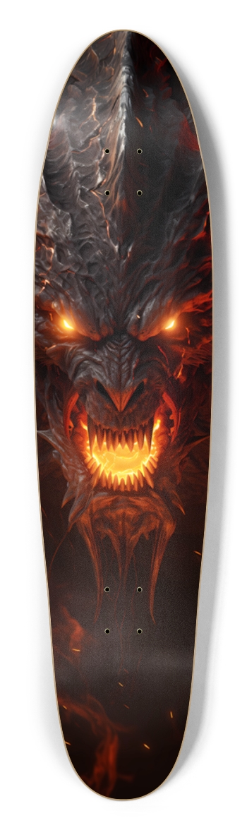 Fire Demon 3 Longboard Shape