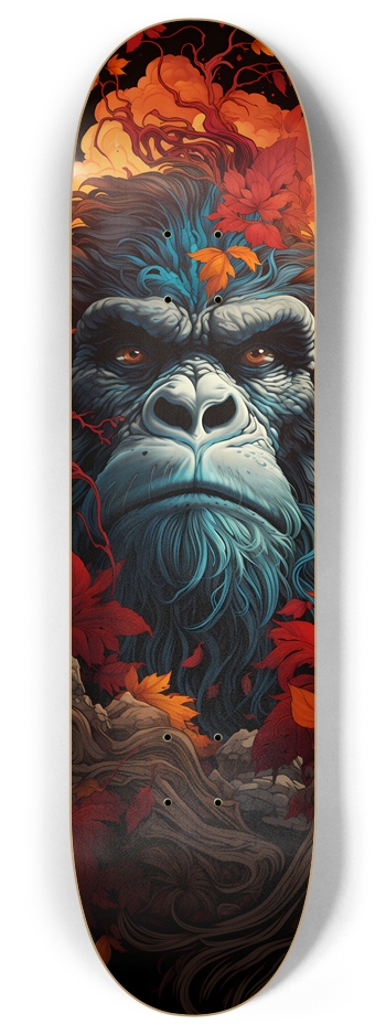Psychedelic Sasquatch 4 8 Inch Skateboard Deck