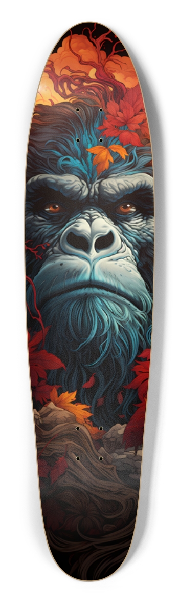 Psychedelic Sasquatch 4 Longboard Shape