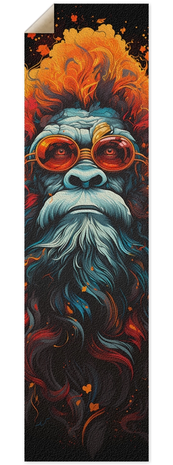 Psychedelic Sasquatch 2 9 x 33 Inch Griptape
