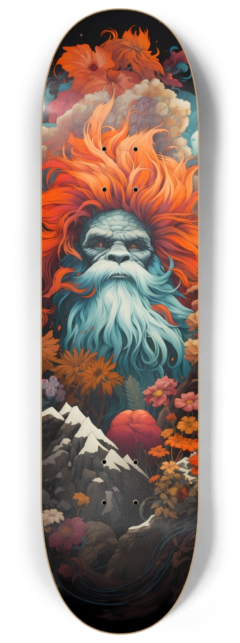 Psychedelic Sasquatch 1 8-1/4 Skateboard Deck