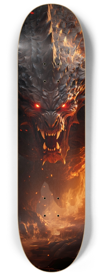 Fire Demon 4 8-1/4 Skateboard Deck